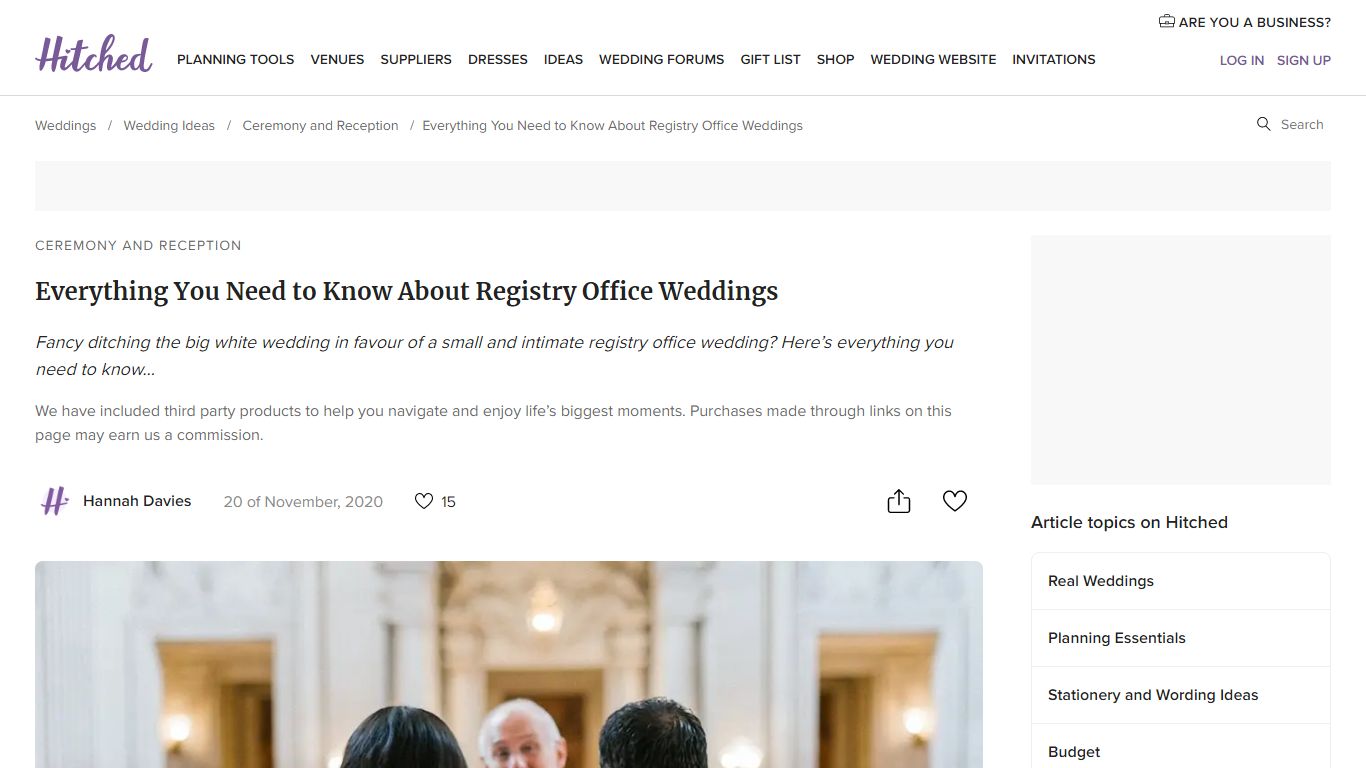 Everything You Need to Know About Registry Office Weddings